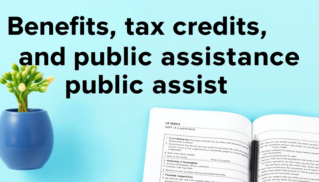 Benefits, tax credits, and public assistance — The Complete Guide Benefits, tax credits, and public assistance — The Complete Guide