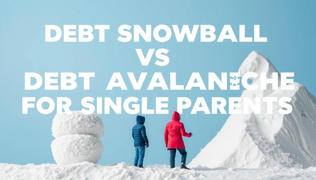 Debt Snowball vs Debt Avalanche for Single Parents Debt Snowball vs Debt Avalanche for Single Parents