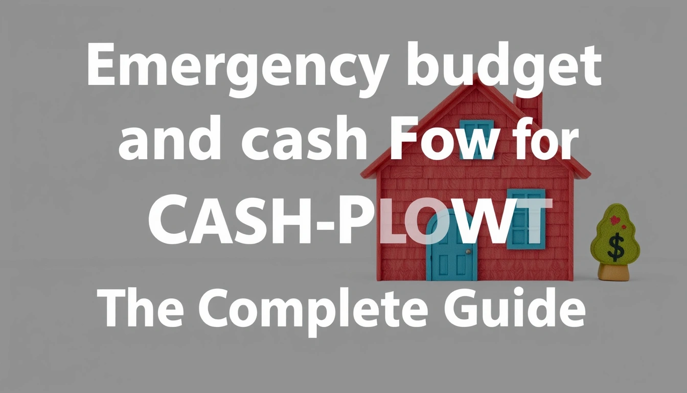 Emergency budget and cash flow for single-parent households — The Complete Guide Emergency budget and cash flow for single-parent households — The Complete Guide